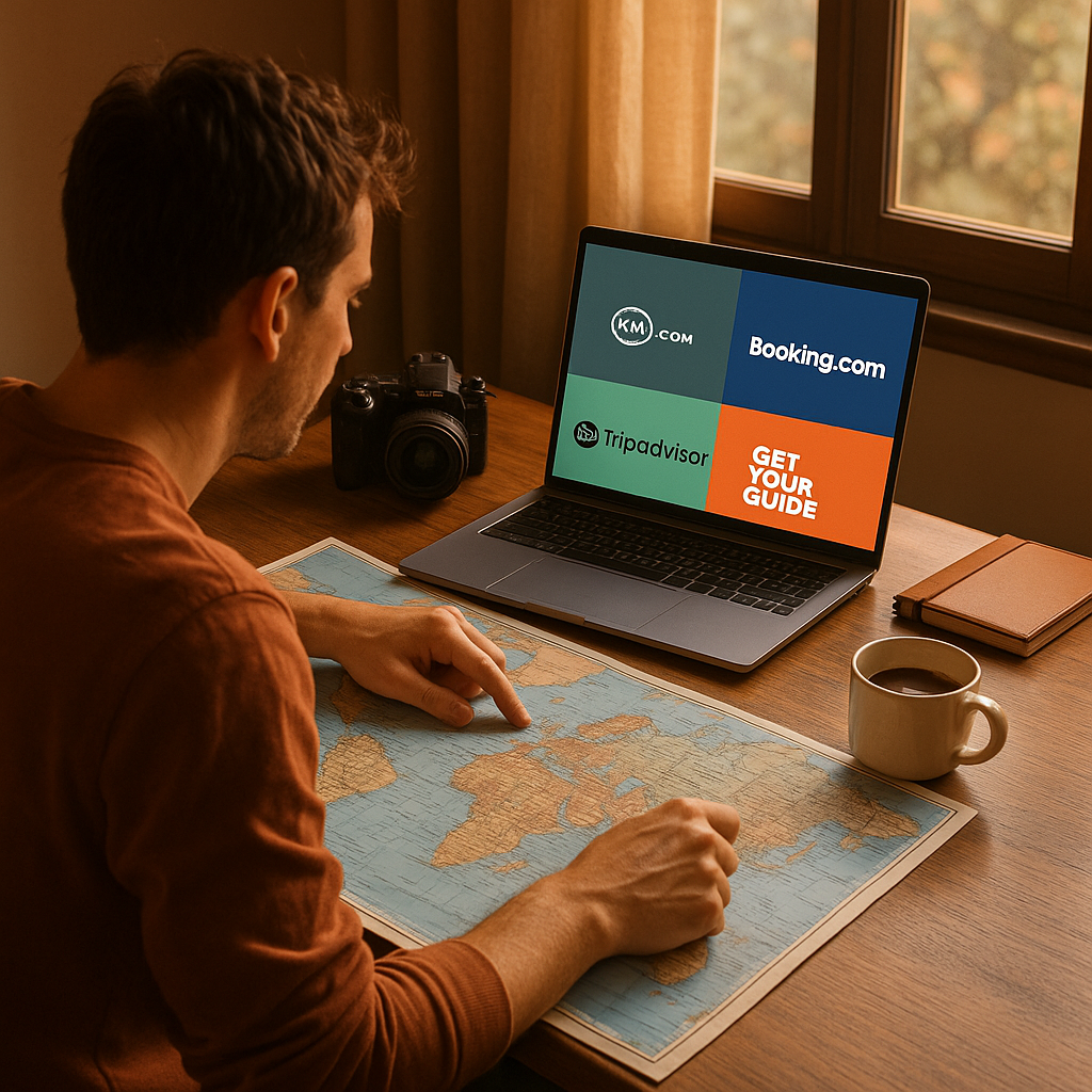 🧳 Las 4 mejores plataformas para planificar tu viaje en 2025 (y ahorrar al máximo)